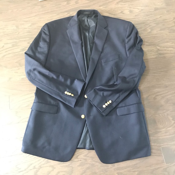 ralph lauren navy blazer
